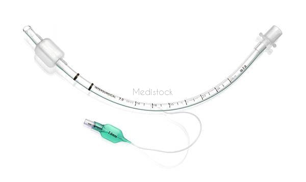ET Tubes, Cuffed, size 7.0, cuffed high volume low pressure cuffed endotracheal tube, box 10, ID 7.0 mm,-Medistock Medical Supplies