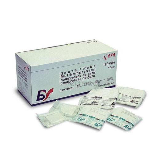Gauze Swabs BPC 32ply 10x10cm box 50-Medistock Medical Supplies