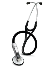Stethoscope, Quality 3M™ Littmann® Electronic Stethoscope Model 3200 with Bluetooth Radio Adaptor, Black Tube, 3200BK27 other colours available