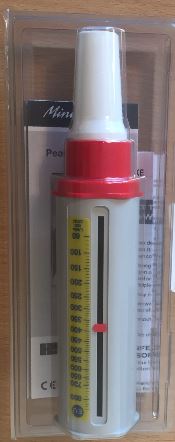 Peak Flow Meter Mini Wright Pack For Asthma COPD Lung Conditions, Single Unit, Buy Online For Home Or Clinic