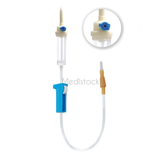IV Infusion Set 180cm (Box 50)-Medistock Medical Supplies