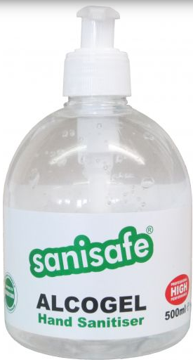 Hand Sanitiser Alcohol 70% Fast Acting Gel 500ml Each