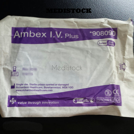 ambex iv dressing cannula pack