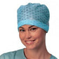 Cap, Hat, Nurses Theatres Surgical etc, Blue Elastic, 120 Box-Medistock Medical Supplies