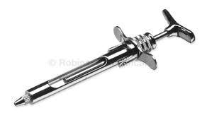 Dental Cartridge Syringe, Stainless Steel. Box 20-Medistock Medical Supplies