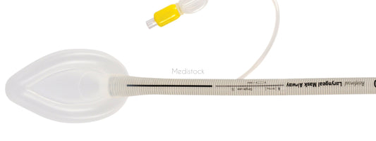 Laryngeal Mask flexible reinforced silicone Fannin Size 5 (Box of 10)-Medistock Medical Supplies