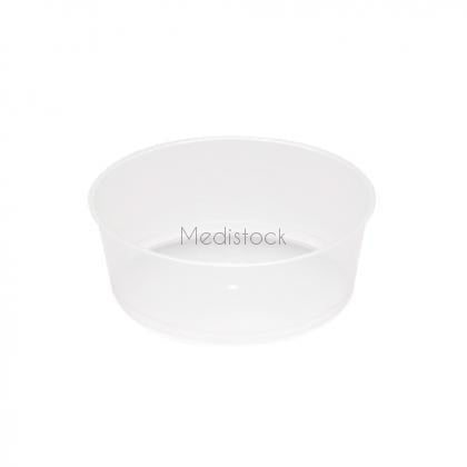 Gallipot 120ml, sterile, disposable, individually wrapped, box of 120-Medistock Medical Supplies