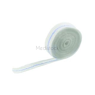Gauze Ribbon, 1.25cm x 1m 25 Pack-Medistock Medical Supplies