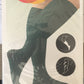 6 Pack Deal, DVT Deep Vein Thrombosis stocking flight socks size small, medical grade 1 quality brand AES Fit legs , Compression Garments Anti Embolism Stockings, Calf Blood Clot Prevention, below knee length, open toe, 6 pairs in sealed pack