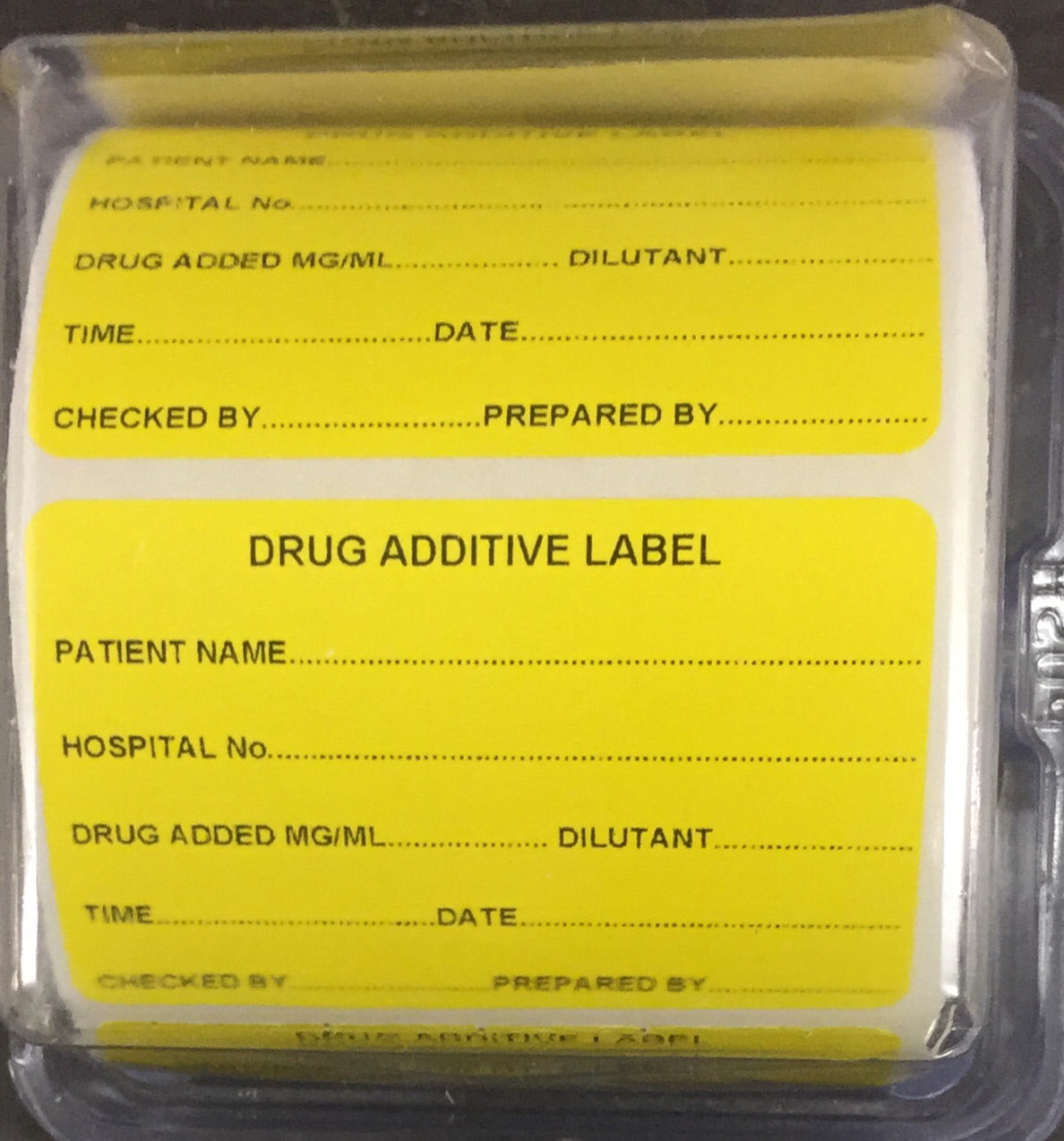 Addictive Label Drugs Added Label, 500 Box