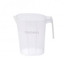 Plastic Jugs, 1L, Sterile, 10 Pack-Medistock Medical Supplies