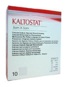 Kaltostat Dressing, 5cm x 5cm, 10 Box-Medistock Medical Supplies