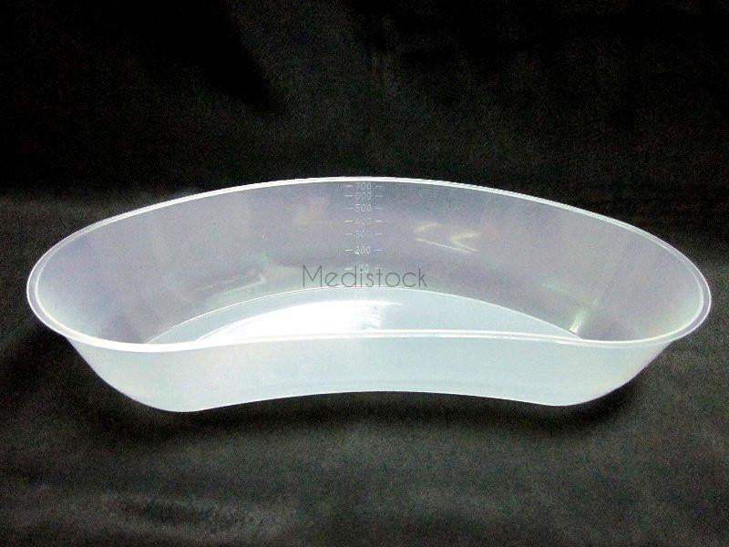Kidney Dish, Plastic, Non Sterile, 100 Box-Medistock Medical Supplies