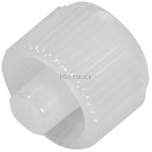 Luer Lock Plug, Male, White, 200 Box-Medistock Medical Supplies