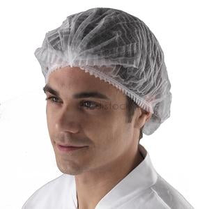 Mob Cap Hat, Patients Or Staff Use , pack 100-Medistock Medical Supplies