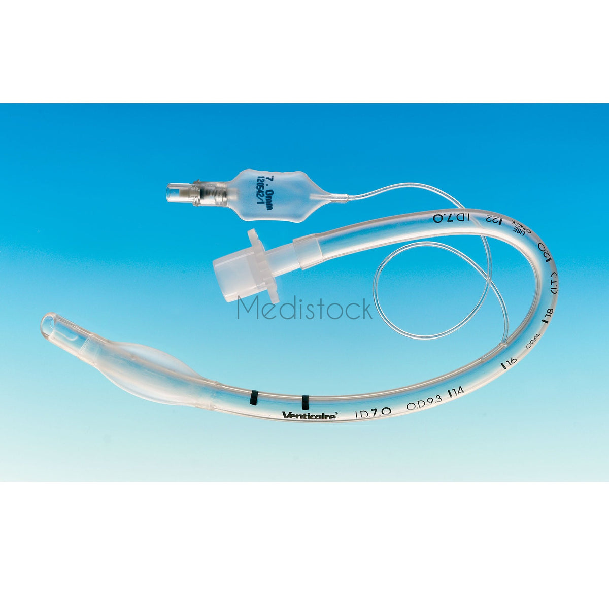 South Facing Rae Rae south facing pre-formed ETT tube size 8.0 (Box 10)