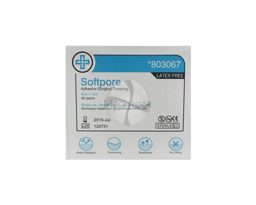 Softpore, Mepore Alternative Substitute, 6 x 7cm, Box of 60-Medistock Medical Supplies