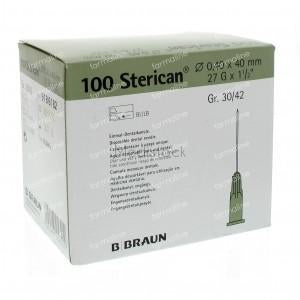 Sterican Needle, 30g x 0.5", 100 Box-Medistock Medical Supplies