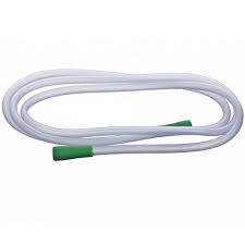 Suction tubing Pennine 1.8M 6mm Diameter or universal brand (single Unit) Tube For connecting suction source to suction waste collection systems, suction catheters, yankauer suckers, suction probes and other suction devices Sterile Single Unit