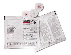 ECG Dot Electrodes Skintact, single sealed pack of 30 ( 6 strips of 5)-Medistock Medical Supplies