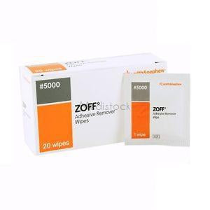 Zoff Plaster Remover Wipes 10 x 20, 200 wipes-Medistock Medical Supplies